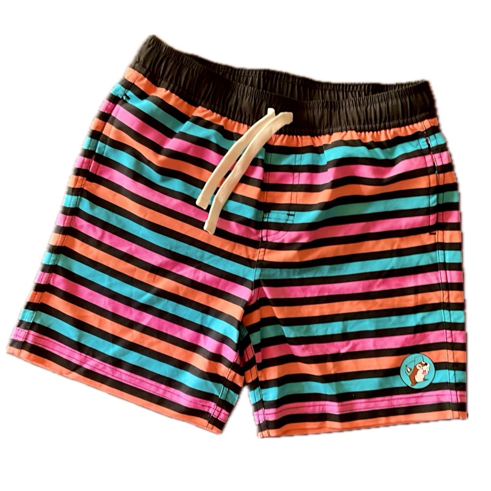 BUC-EE’S | Boys Striped Swim Shorts | Size M | NWOT